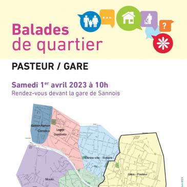 Balade quartier Pasteur/Gare