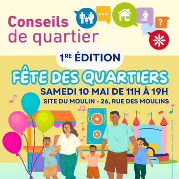 fête des quartiers au moulin