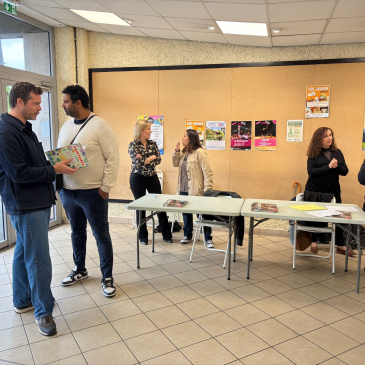 permanence des élus au marché