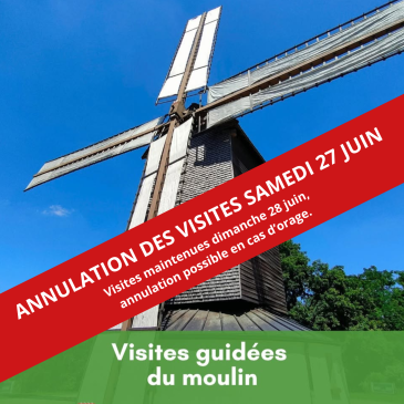 Annulation des visites 27 juin