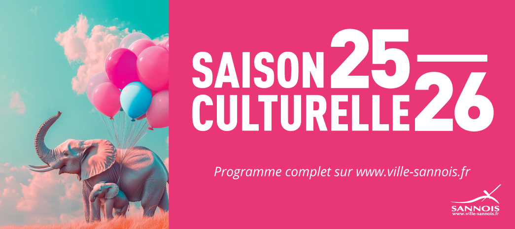 Bandeau saison culturelle 2025-2026