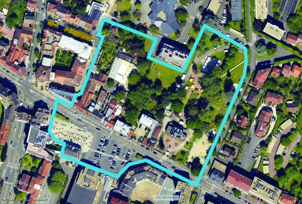 Périmètre projet coeur de ville Vignette
