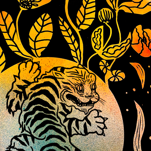 Street art jungle