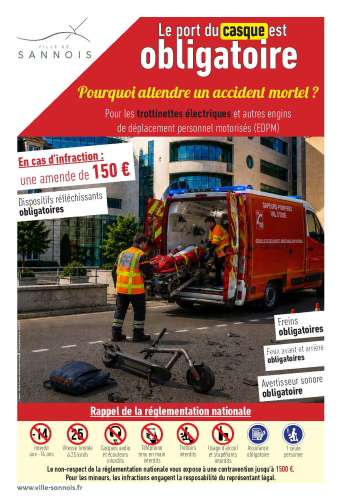 Affiche trottinette