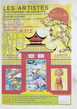 affiche les artistes du moulin