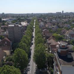 Vue aérienne du quartier Pasteur