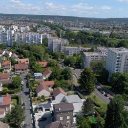 Vue aérienne quartier des Carreaux