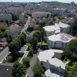 Vue aérienne de la résidence autonomie Maurice Utrillo