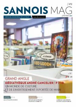 Couverture Sannois mag février 2021