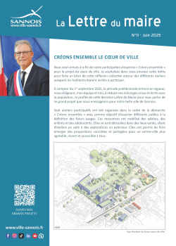 Lettre du maire - Juin 2025