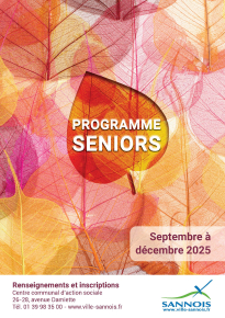 programme seniors septembre-décembre 2025